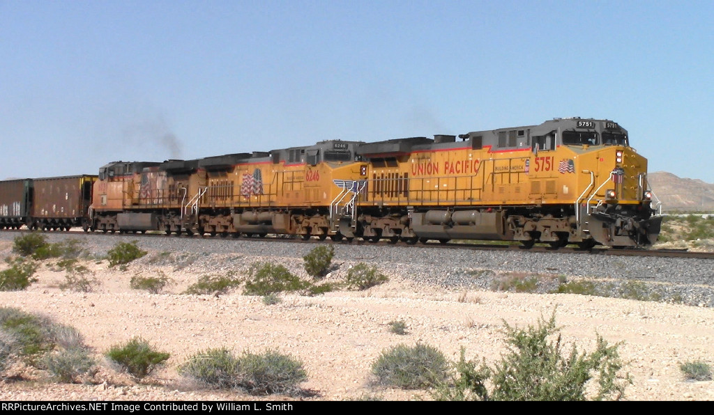 EB Unit Empty Hooper Car Frt at Erie NV -3